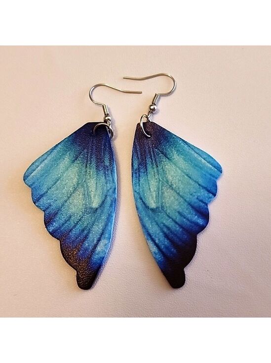 Fashion Jewelry Jewelry - BUTTERFLY Earrings Butterfly Wing Spring Summer Fall